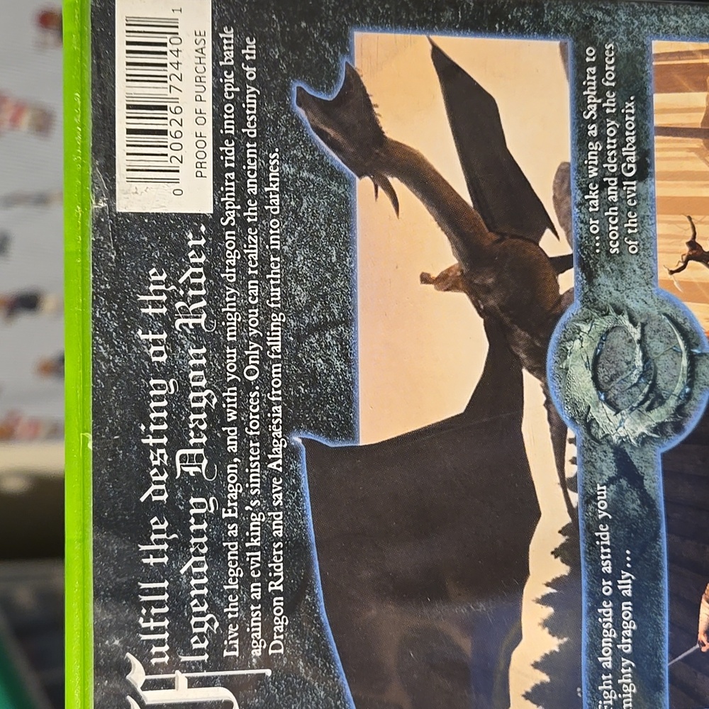 Eragon Video Game Xbox Book Included - Picture 5 of 12